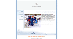 Desktop Screenshot of gunnisonsleddogs.com