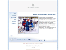 Tablet Screenshot of gunnisonsleddogs.com